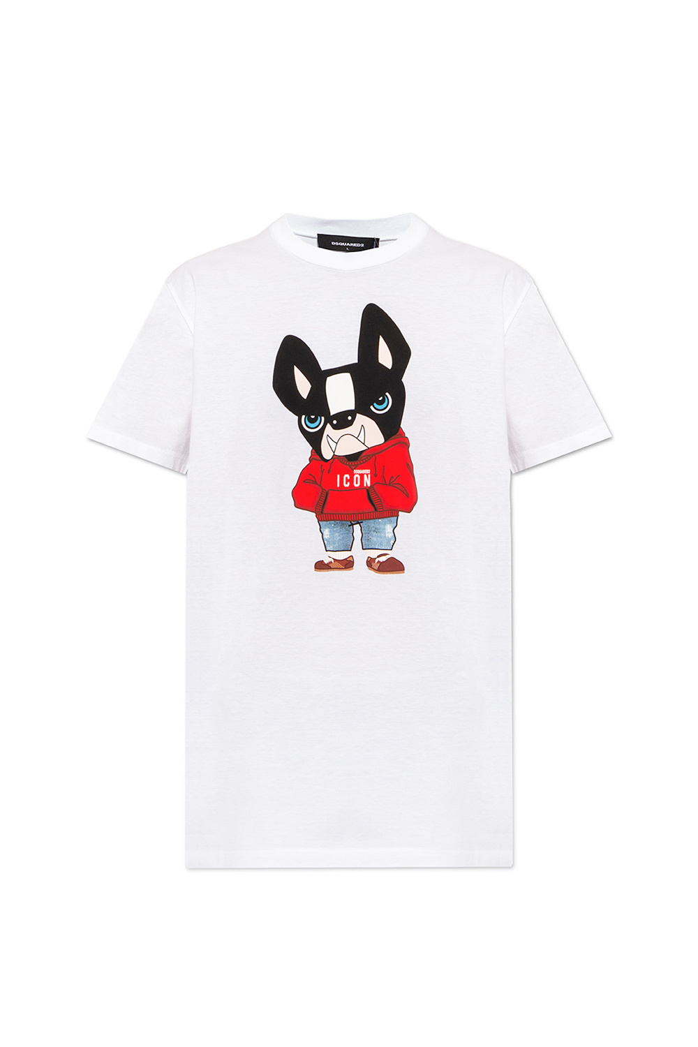 DSQUARED2 - Ciro Logo Printed Cotton Hoodie Dsquared2